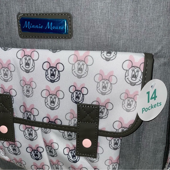 Disney Minnie Mouse Baby Diaper Bag Backpack - Picture 8 of 16